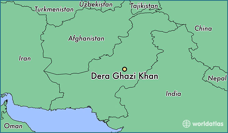 dg khan map